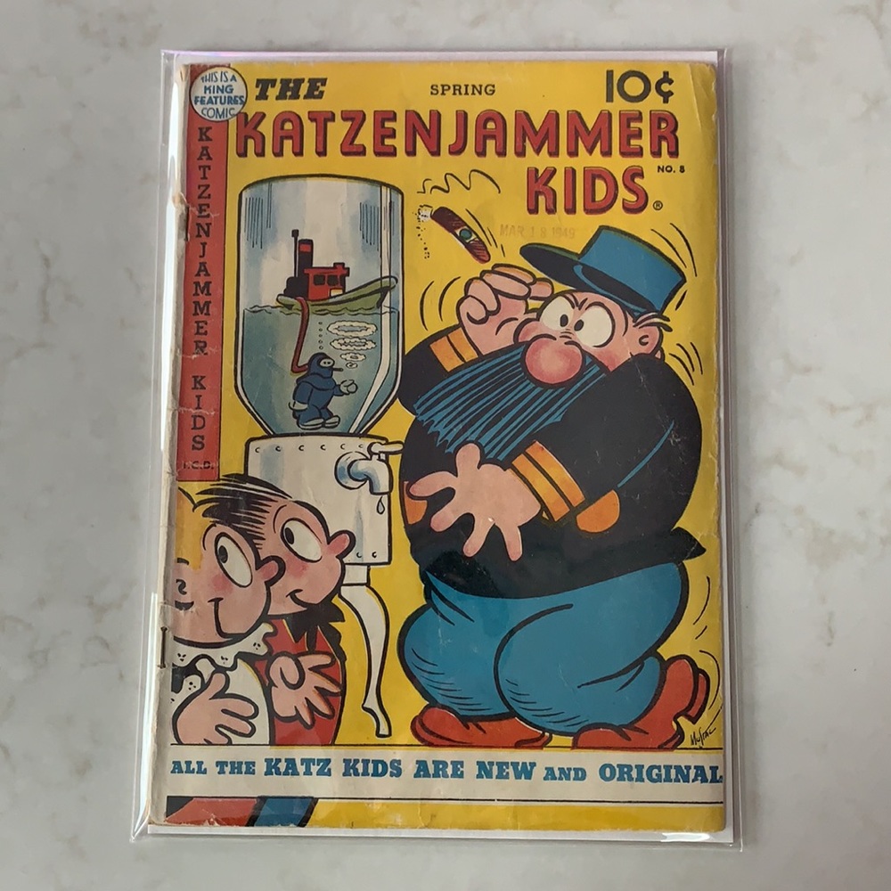 1949 Katzenjammer Kids #8 Vintage Comic Book